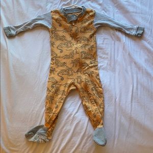 Burt’s Bees Baby Orange Tiger Onesie 6-9M